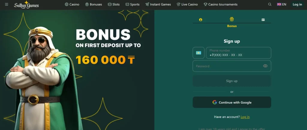 Creating an Account at Sultan-Casino.com: Quick Guide